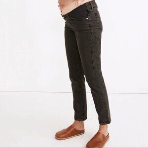 Maternity Side-Panel Perfect Vintage Jeans in Lunar Wash (26)